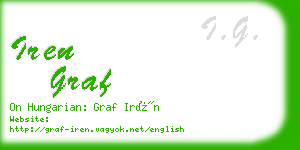 iren graf business card